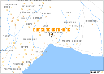 map of Bungungkatamung