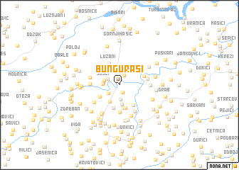 map of Bunguraši