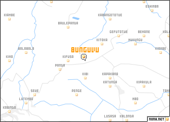map of Bunguvu