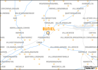 map of Buniel