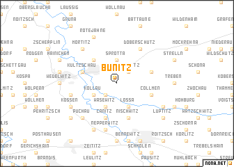 map of Bunitz