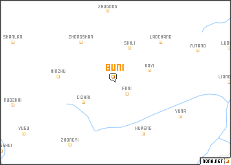 map of Buni