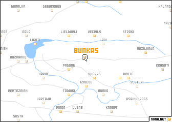 map of Bunkas