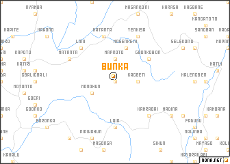 map of Bunka