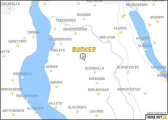 map of Bunker