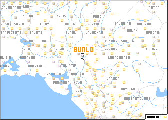 map of Bunlo