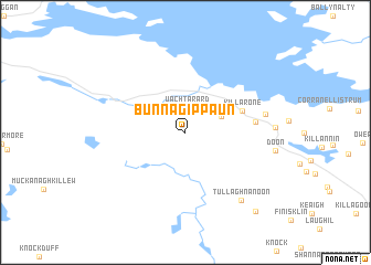 map of Bunnagippaun