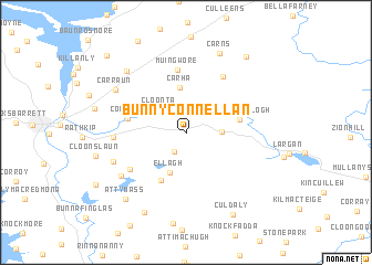 map of Bunnyconnellan