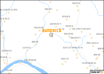 map of Bunoaica