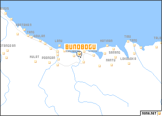 map of Bunobogu