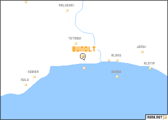 map of Bunolt