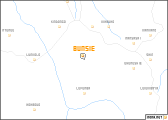 map of Bunsie