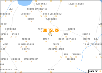 map of Bunsura