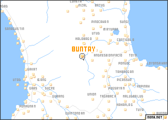 map of Buntay