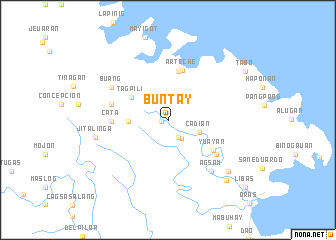 map of Buntay
