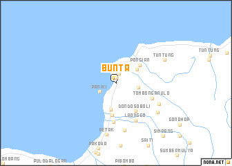 map of Bunta