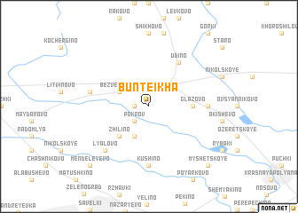 map of Bunteikha