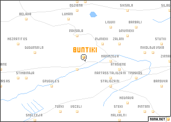 map of Buntiki