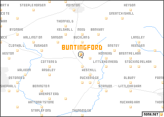 map of Buntingford
