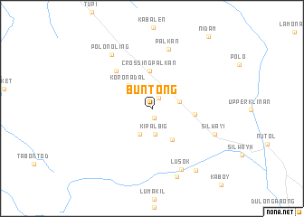 map of Buntong