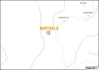 map of Buntsele