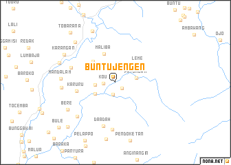 map of Buntu Jengen