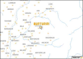 map of Bunturiri