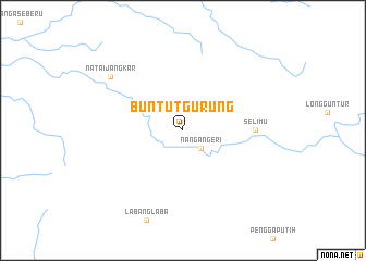 map of Buntut Gurung