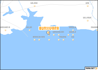 map of Bunxivara
