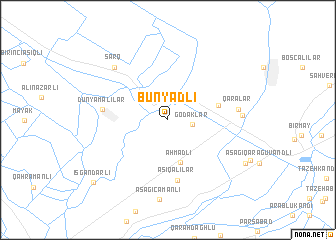 map of Bünyadlı