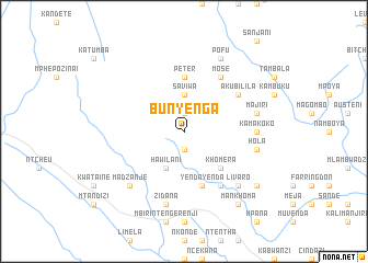 map of Bunyenga