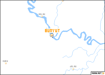 map of Bunyut