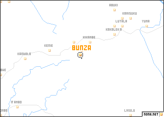 map of Bunza