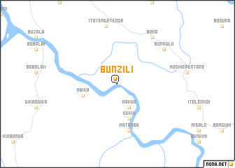 map of Bunzili