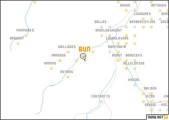 map of Bun