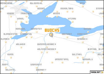 map of Buochs