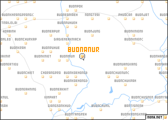 map of Buôn Anur