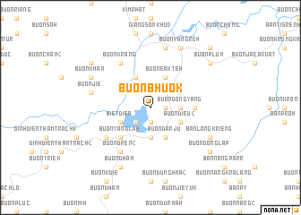 map of Buôn Bhuôk