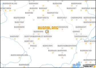 map of Buôn Blang