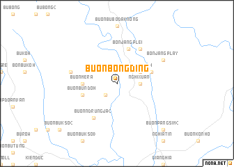 map of Buôn Bong Ding