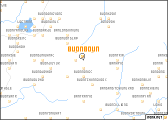 map of Buôn Boun