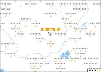 map of Buôn Chuê