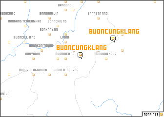 map of Buôn Cung Klang