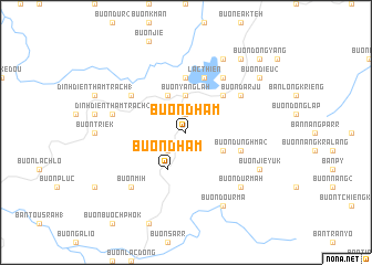 map of Buôn D\