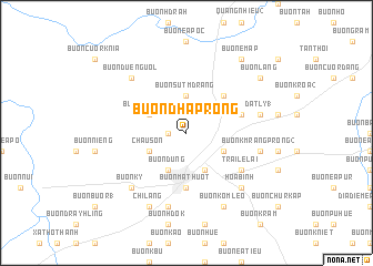 map of Buôn Dhă Prŏng