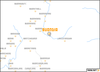 map of Buôn Dia