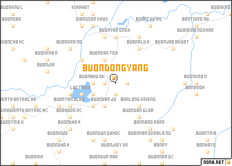 map of Buôn Dông Yang