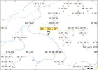 map of Buôn Dray