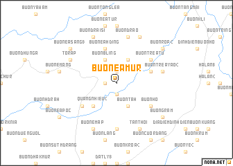 map of Buôn Ea Mur