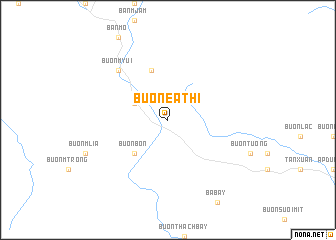 map of Buôn Ea Thi